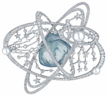 CHANEL-Céleste collection 1932, brooch-  Austrailian pearl, diamonds
