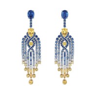 CHAUMET-collection lumière d'eau-sapphires- yellow sapphires-diamonds