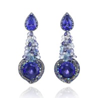 CHOPARD-Red Carpet collection- tanzanites-sapphires, topazes-iolites-Paraiba tourmalines-diamonds-lazulites-demantoid garnets-amethysts