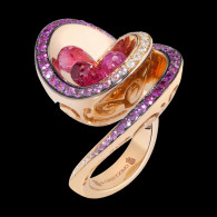 DE GRISOGONO-Collection Chiocciola-diamonds-sapphires-ruby-rubellite