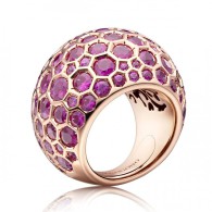 DE GRISOGONO-ring-pink sapphires