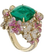 DIOR-Victoire de Castellane-emerald-pink sapphires-diamonds
