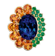 DIORtanzanite- spessartites_ emeralds_diamonds