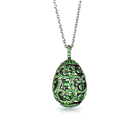 FABERGE-Imperatrice pendant-tsavorite garnets