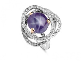 FABRE-star sapphire-diamonds