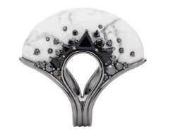 FERNANDO JORGE-Black jade-howlite-black diamond