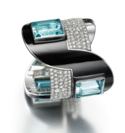 FOUQUET_art deco-aquamarine-diamonds-enamel-bracelet-1926-Paris