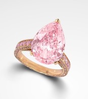GRAAF-Pink Pear Shape Cut diamond-- pink diamonds