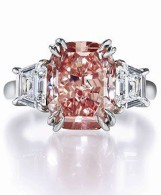 HARRY WINSTON-fancy pink diamond-ring