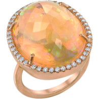 IRENE NEUWIRTH-fire opal-diamonds