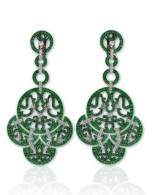 JACOB & CO-Emerald-Diamond-Earrings