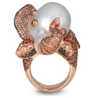 JACOB & CO-collection Nature-rose gold-ring-multi-color diamonds
