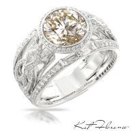 KAT FLORENCE-Ring-Australian Argyle Diamond-white gold