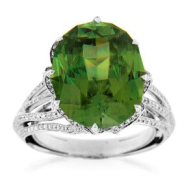 KAT FLORENCE-Sphene (Titanite-damonds-white gold