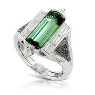 KAT FLORENCE-Winter 2014 collection-Ring-Alexandrite-white gold-diamonds