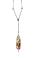 KAT FLORENCE-Winter 2014 collection-necklace-Zultanite-white gold-diamonds