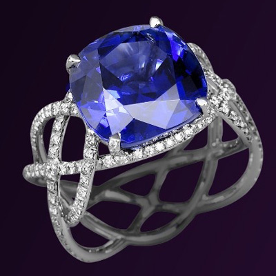LAURENZ BAUMER-Tanzanite-Diamants