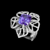 LORENZ BAUMER-Lorenz Baumer-ring-Tanzanite-diamonds