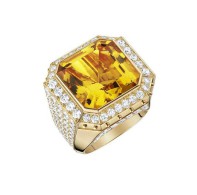 LOUIS VUITTON-High jewellery collection-Emprise ring-diamonds-Heliodore