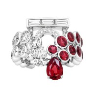 LOUIS VUITTON-Une escale à Paris collection-white gold-diamonds-spinels