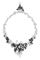 MELLERIO DITS MELLER-High Jewellery necklace Night Lily-onyx-diamonds-white gold