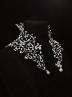 MELLERIO DITS MELLER-Masperpiece of Medicis Collection-rubies-diamonds-pearles-necklace