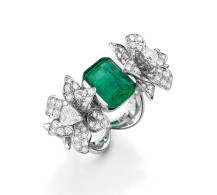 MELLERIO DITS MELLER-Médicis Collection Luxuriante ring-emerald-diamonds