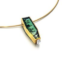 MUNSTEINER-Necklac-Green Tourmaline
