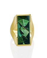 MUNSTEINER-Ring-yellow gold-tourmaline