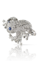 PASCALE BRUNI-Animalier Collection- Ring-white gold-emeralds-diamonds