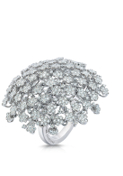 PASCALE BRUNI-Prato Fiorito ring-white gold-diamonds