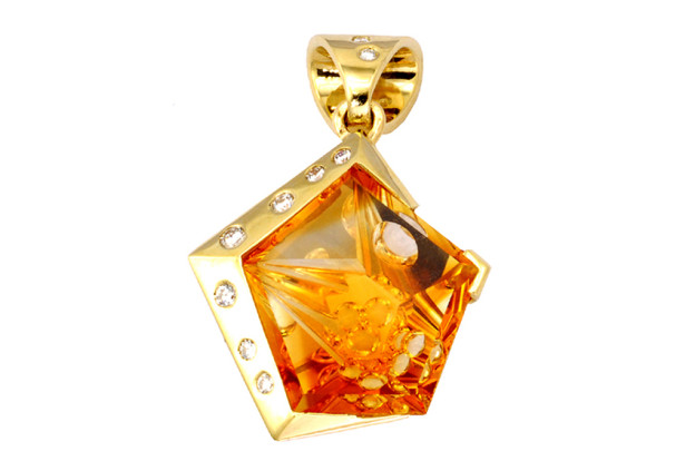 SIKIRDJI Laurent - Citrine - diamonds