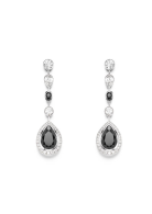 PIAGET-Couture Precieuse collection-Earrings-white gold-black spinels-diamonds