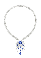 PIAGET-Extremely Piaget collection-Necklace-white gold-diamonds-sapphires