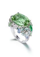 PIAGET-Rose Passion ring-white gold-diamonds-tourmaline-topaz