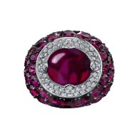 PROCOP Robert-Burmese Ruby-Diamond-Ring