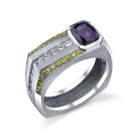 RICARDO BASTA-color change sapphire-yellow diamonds-diamonds