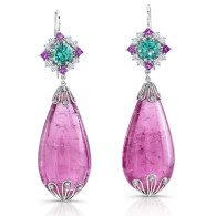 RICARDO BASTA-tourmalines-diamants-earings