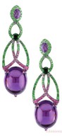 RODNEY RAYNER-Amethyst-Drop Earrings