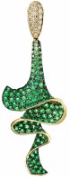 RODNEY RAYNER-Tsavorite-diamond-earrings