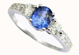 SIKIRDJI Laurent-ring-sapphire from Sri Lanka-diamonds