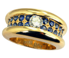 SIKIRDJI Laurent-ring-sapphires-diamonds