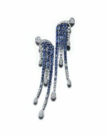 TIFFANY & Co-earrings-sapphires-diamonds-white gold-2015-blue book collection