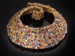 TONY DUQUETTE-Necklace-Multi Colored Sapphire