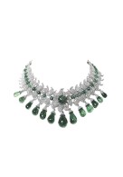 VAN ClEEF & ARPELS-Baroda Necklace-emerald-diamonds