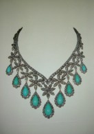 VAN ClEEF & ARPELS-Diamond-Turquoise-necklace