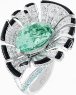 VAN ClEEF & ARPELS-Everlasting Light set-Palais de la chance collection-diamond-onyx-tourmalines