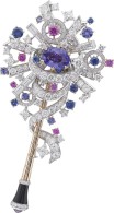 VAN ClEEF & ARPELS-Peau d'Ane Enchanted Forest collection-diamonds-sapphires-onyx