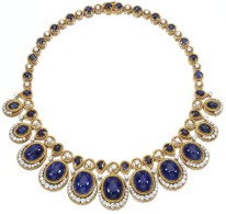 VAN ClEEF & ARPELS-Sapphire-diamond-necklace