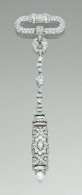 VAN ClEEF & ARPELS-cultured pearl-diamond-fob watch